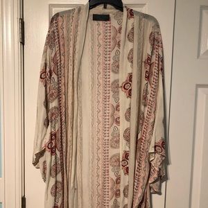 Show stopping knee length cardigan